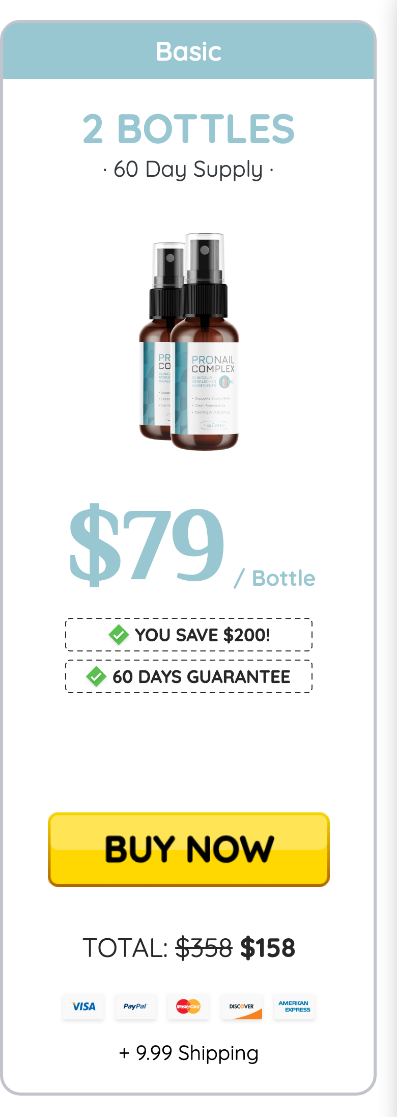 pronail-complex 60 day supply