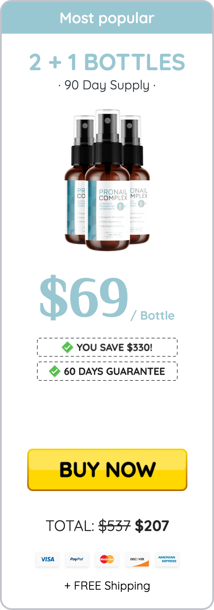 pronail-complex 90 day supply